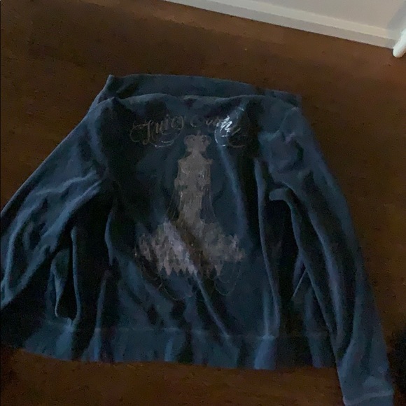 juicy couture luxe velvet track jacket - Picture 4 of 5